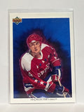 #98 Kevin Hatcher Checklist Washington Capitals 91-92 Upper Deck Hockey Card