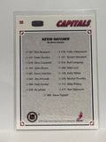 #98 Kevin Hatcher Checklist Washington Capitals 91-92 Upper Deck Hockey Card