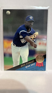 #294 Dave Stewart Toronto Blue Jays 1993 Leaf Baseball Card