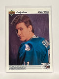 #60 Craig Coxe San Jose Sharks 91-92 Upper Deck Hockey Card