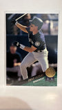 #434 Omar Vizquel Seattle Mariners 1995 Leaf Baseball Card