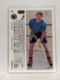 #54 Pavel Bure Vancouver Canucks 91-92 Upper Deck Hockey Card