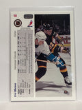 #50 Eric Murano Vancouver Canucks 91-92 Upper Deck Hockey Card