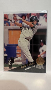 #439 Robin Ventura Chicago White Sox 1993 Leaf Baseball Card