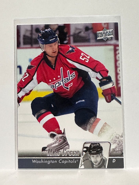 #2 Mike Green Washington Capitals 10-11 Upper Deck Series 1 Hockey Card