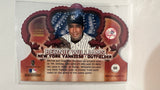 #98 Bernie Williams New York Yankees 2000 Crown Royale Baseball Card