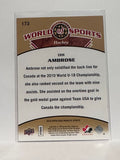 #173 Erin Ambrose World of Sports Team Canada 10-11 Upper Deck   Hockey Card