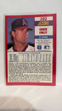 #380 Chuck Finley Los Angeles Angels 1990 Score Baseball Card