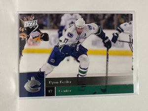 #170 Ryan Kesler Vancouver Canucks 09-10 Upper Deck Series 1 Hockey Card