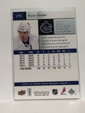 #170 Ryan Kesler Vancouver Canucks 09-10 Upper Deck Series 1 Hockey Card