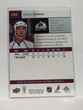 #185 Chris Stewart Colorado Avalanche 09-10 Upper Deck Series 1 Hockey Card