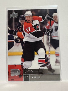 #36 Jeff Carter Philadelphia Flyers 09-10 Upper Deck Series 1 Hockey Card