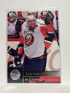 #61 Doug Weight New York Islanders 09-10 Upper Deck Series 1 Hockey Card