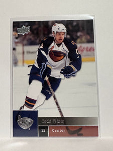 #78 Todd White Atlanta Thrashers 09-10 Upper Deck Series 1 Hockey Card