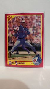 #401 Mark Langston Montreal Expos 1990 Score Baseball Card