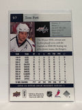 #97 Tom Poti Washington Capitals 09-10 Upper Deck Series 1 Hockey Card