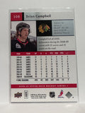 #108 Brian Campbell Chicago Blackhawks 09-10 Upper Deck Series 1 Hockey Card