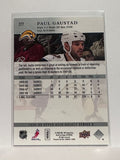 #277 Paul Gaustad Buffalo Sabres 08-09 Upper Deck Series 2 Hockey Card