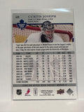 #430 Curtis Joseph   Toronto Maple Leafs 08-09 Upper Deck Series 2 Hockey Card