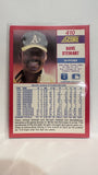 #410 Dave Stewart Oakland Athletics 1990 Score Baseball Card