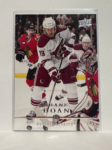 #399 Shane Doan Phoenix Coyotes 08-09 Upper Deck Series 2 Hockey Card