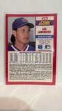 #413 Les Lancaster Chicago Cubs 1990 Score Baseball Card