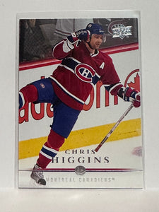 #357 Chris Higgins Montreal Canadiens 08-09 Upper Deck Series 2 Hockey Card