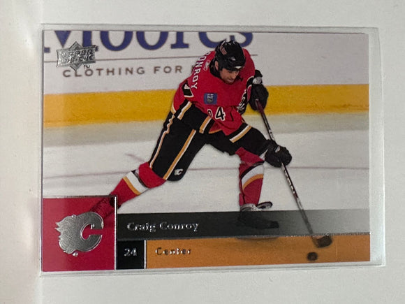 #174 Craig Conroy Calgary Flames 09-10 Upper Deck Series 1 Hockey Card