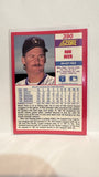 #390 Rob Deer Milwaukee Brewers 1990 Score Baseball Card