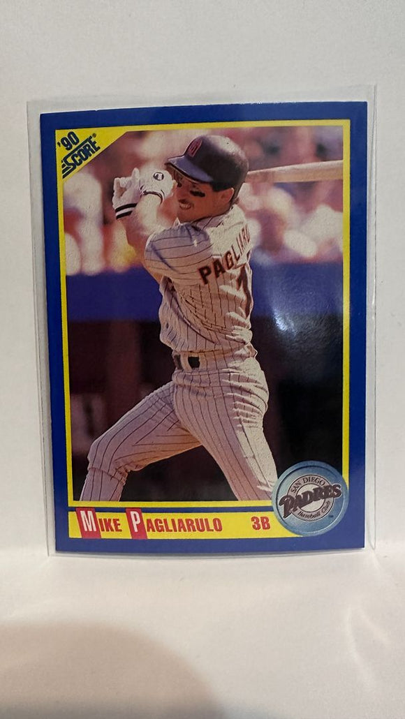 #494 Mike Pagliarulo San Diego Padres 1990 Score Baseball Card