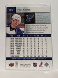 #100 Paul Kariya St Louis Blues 09-10 Upper Deck Series 1 Hockey Card