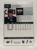 #102 Jeff Woywitka Dallas Stars 09-10 Upper Deck Series 1 Hockey Card