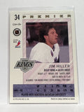 #34 Jim Hiller Los Angeles Kings 92-93 O-Pee-Chee Premier Hockey Card