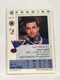 #40 Guy Hebert St Louis Blues 92-93 O-Pee-Chee Premier Hockey Card