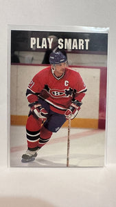 #345 Guy Carbonneau Play Smart Montreal Canadiens 91-92 Pro Set Hockey Card