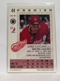 #44 Dino Ciccarelli Detroit Red Wings 92-93 O-Pee-Chee Premier Hockey Card