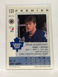 #131 Drake Berehowsky Toronto Maple Leafs 92-93 O-Pee-Chee Premier Hockey Card