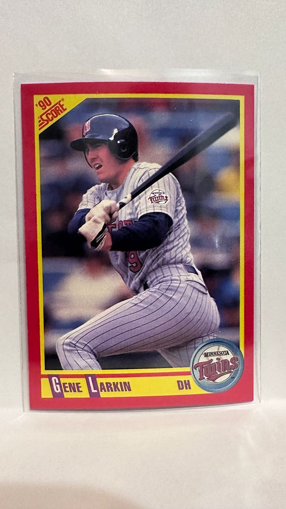 #276 Gene Larkin Minnesota Twins 1990 Score Baseball Card