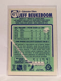 #471 Jeff Beukeboom Edmonton Oilers 90-91 O-Pee-Chee Hockey Card