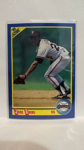 #455 Jose Uribe San Francisco Giants 1990 Score Baseball Card