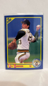 #456 Bill Landrum Pittsburgh Pirates 1990 Score Baseball Card