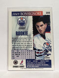 #308 Jason Bonsignore Edmonton Oilers 95-96 Score Hockey Card