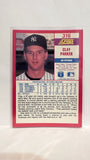 #316 Clay Parker New York Yankees 1990 Score Baseball Card