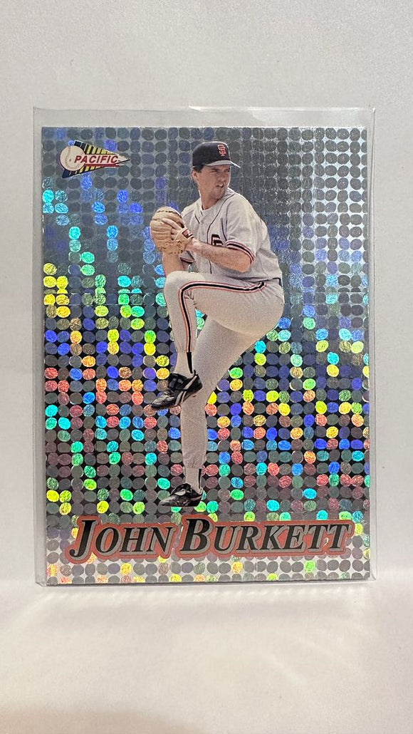 #19 John Burkett San Francisco Giants 1994 Pacific Baseball Card