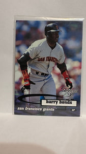 #46 Barry Bonds   San Francisco Giants 1998 Skybox Dugout Access Baseball Card