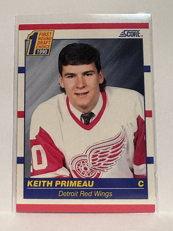 #436 Keith Primeau First Round Draft Detroit Red Wings 90-91 Score Hockey Card