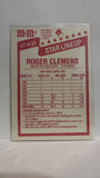 #7 of 24 Roger Clemens Boston Red Sox 1987 M&M's Baseball Card