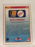 #436 Keith Primeau First Round Draft Detroit Red Wings 90-91 Score Hockey Card