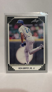 #372 Ken Griffey Jr   Seattle Mariners 1991 Leaf Baseball Card