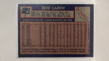 #5 Rod Carew Auto Los Angeles Angels 1984 Topps Baseball Card